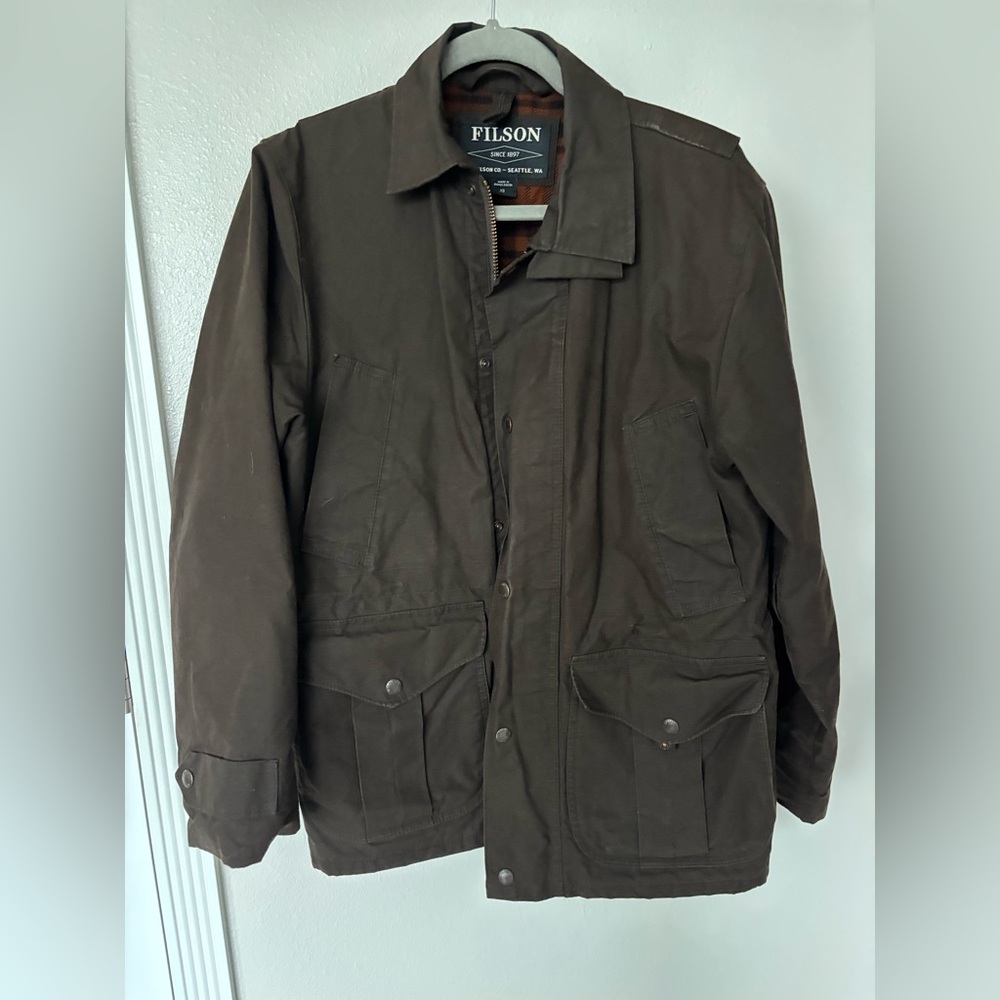Filson Men's Dark Brown Field Jacket